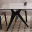 Ensemble de table de salle à manger de luxe européen à lumière simple-106571909