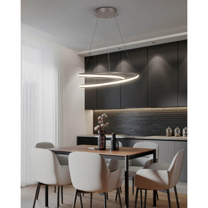 Luminaire suspendu géométrique 1 lumière Jesalee