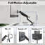 Duncarbit Inbox Zero Single Screen Desktop Mount