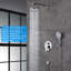 Système de douche complet avec valve brute