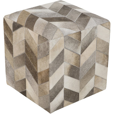 Marytza Upholstered Pouf