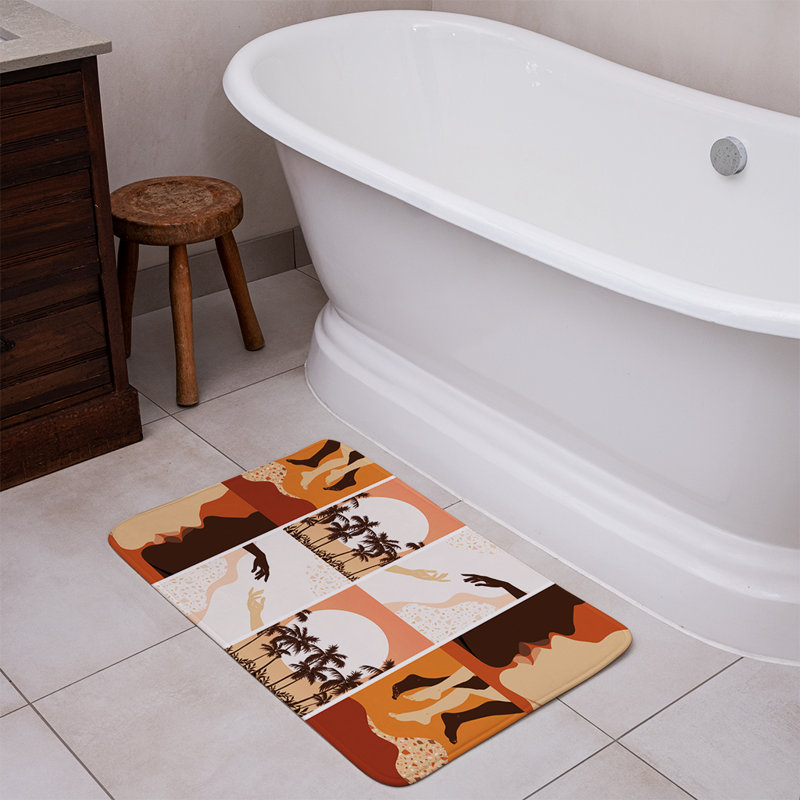 Donnia Non-Slip Bath Rug