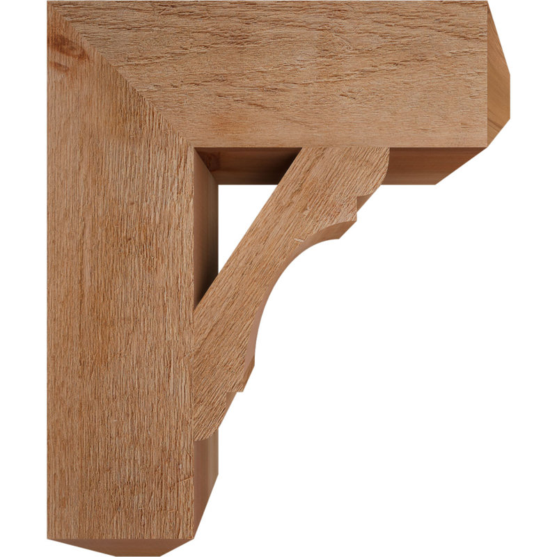 Support pour scie rugueuse Western C 6, l 6 po x P 20 po x H 24 po, H 24 po x l 6 po x P 20 po, Cèdre rouge de l'Ouest (brut)