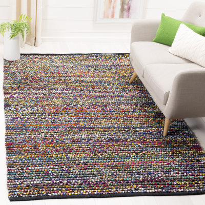 Tapis en coton / jute Abhay