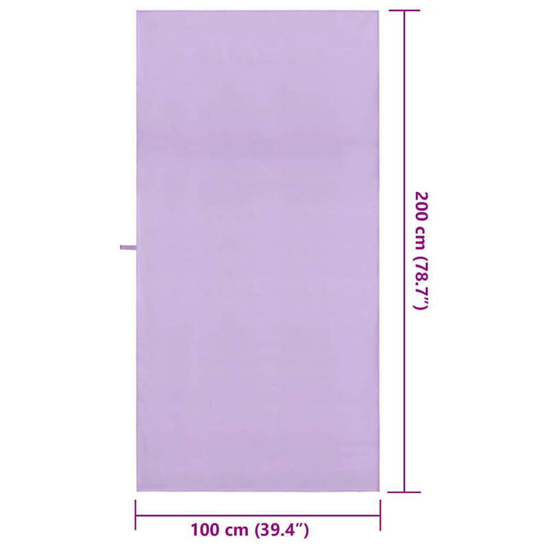 Beach Towel, Purple
