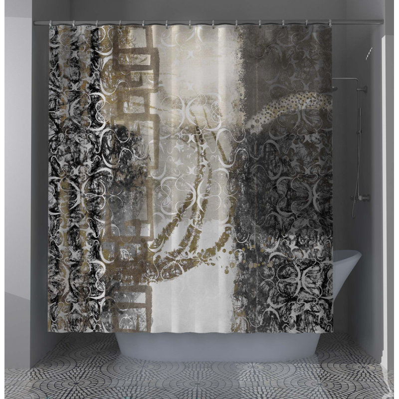 Abstract Shower Curtain