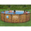 Ensemble de piscine hors terre Bestway Steel Pro MAX Splashview - 14 pi x 42 po, brun