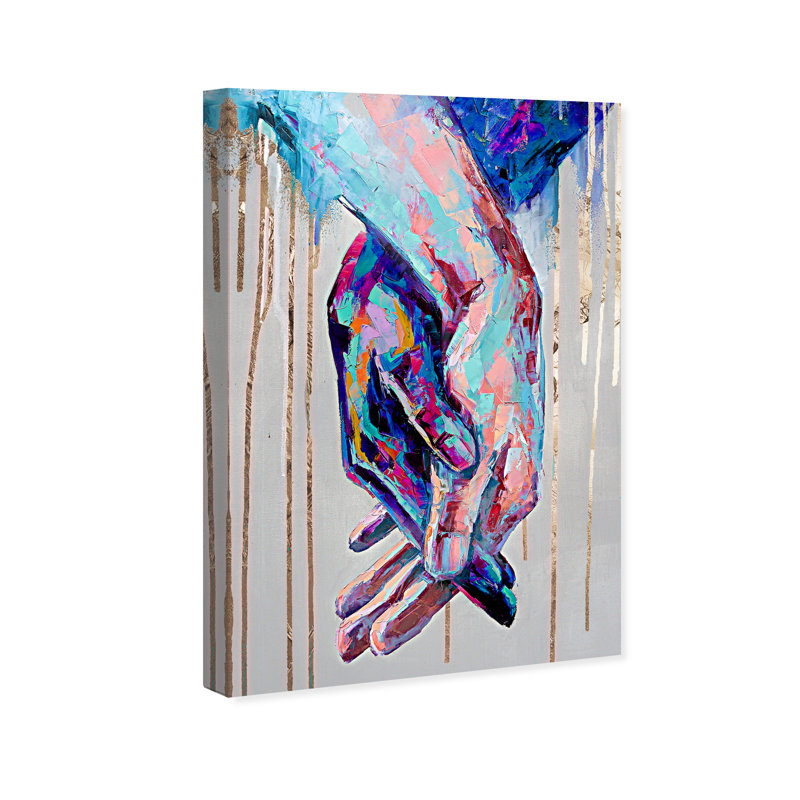 " Always Together " by Oliver Gal, Wrapped Canvas, 45" H x 30" W, No Frame