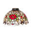8" Wide Renaissance Rose Shade