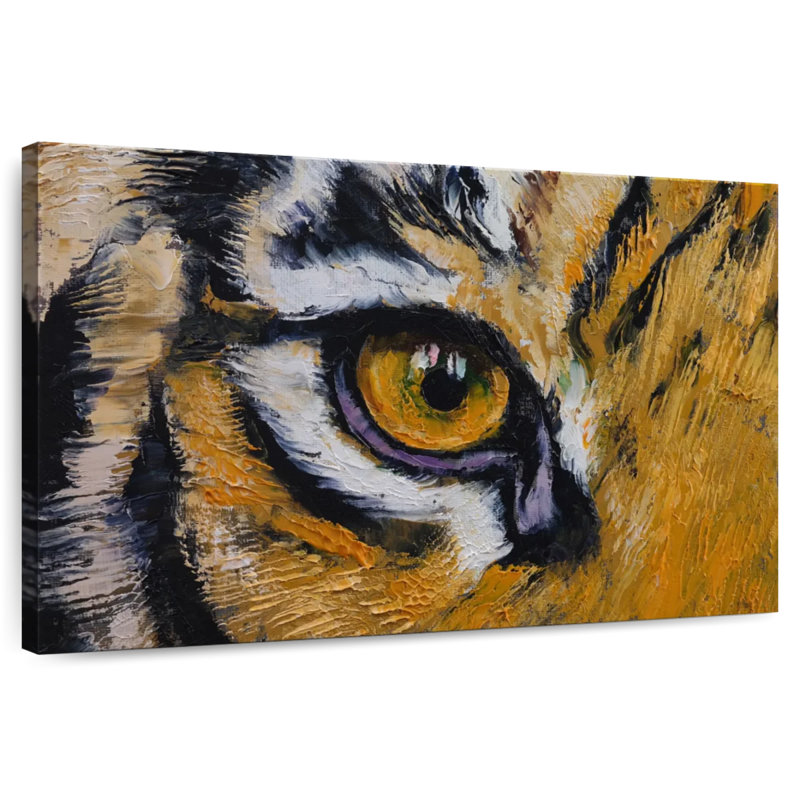 Oeil de tigre Brampt, H 34 po x l 51 po