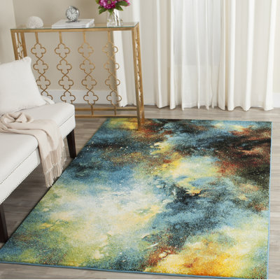 Galaxy Performance Abstract Rug