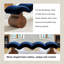 Tabouret de canapé 55,12 "Blue and Brow Nordic Minimalist Creative-2113662111