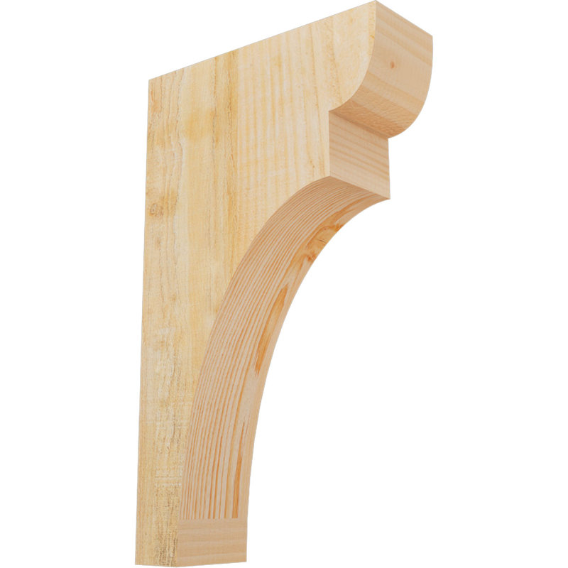 Yorktown Corbel, H 20 po x l 4 po x P 12 po, Sapin de Douglas, Sciage brut