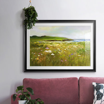 Montara Bluff, reproduction d'art encadrée