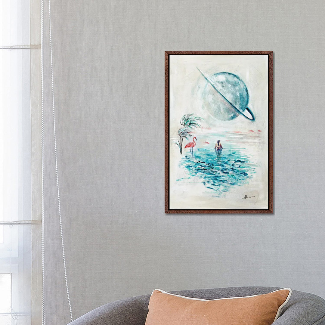 Midcentury Daydream IX von Angela Bisson - Galerie-verpackte Leinwand Giclée auf Leinwand