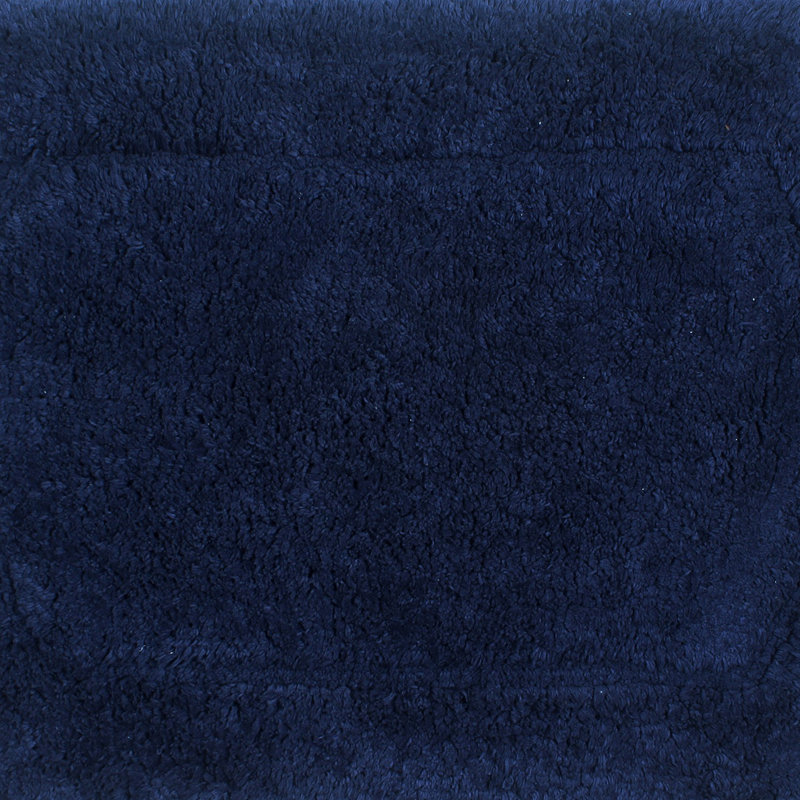 Tapis pour salle de bain Delean, Marine
