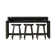  Ensemble de table console 4 pièces avec tabourets et station de charge Jefrin