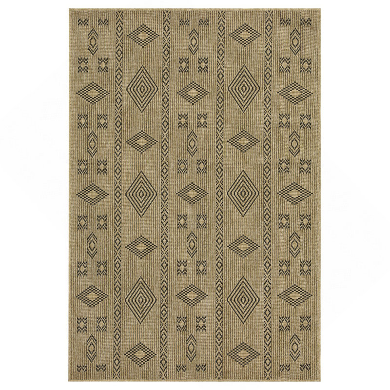 Jute 5 Ft. 3 In. X 7 Ft. 3 In. Indoor/Outdoor Area Rug, Rectangle 5'3" x 7'3"