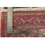 Tapis de couloir rouge en laine 2 pi 9 po x 9 pi 10 po Devanti