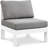 Lajoy Aluminum Outdoor Armless Lounge Chair-405302515-405302514