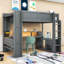 Lit mezzanine avec tiroirs Jermesha Kids-297420356