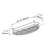 30" Diameter "Easy 360 Susan" Chrome Wire Corner Organizer