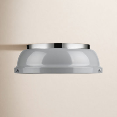 Calico Steel Flush Mount