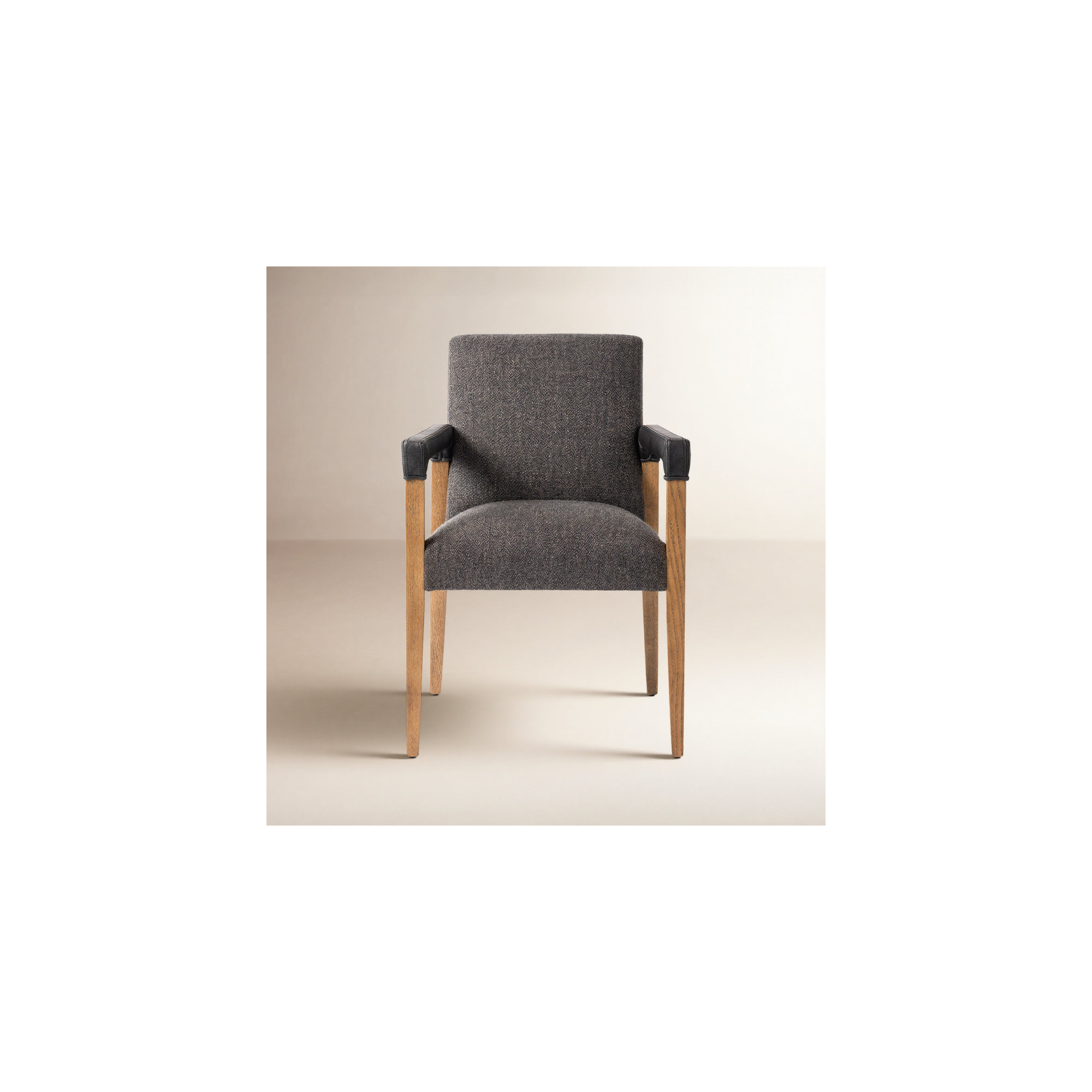 Morelle Dining Chair, Linen Thames Ash
