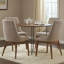 Table d'appoint naturelle et bronze industriel