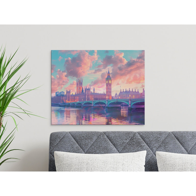 Paredes Wrapped Canvas Print Set, 10x8