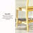 Transitional Solid Wood And Rattan Counter Stool