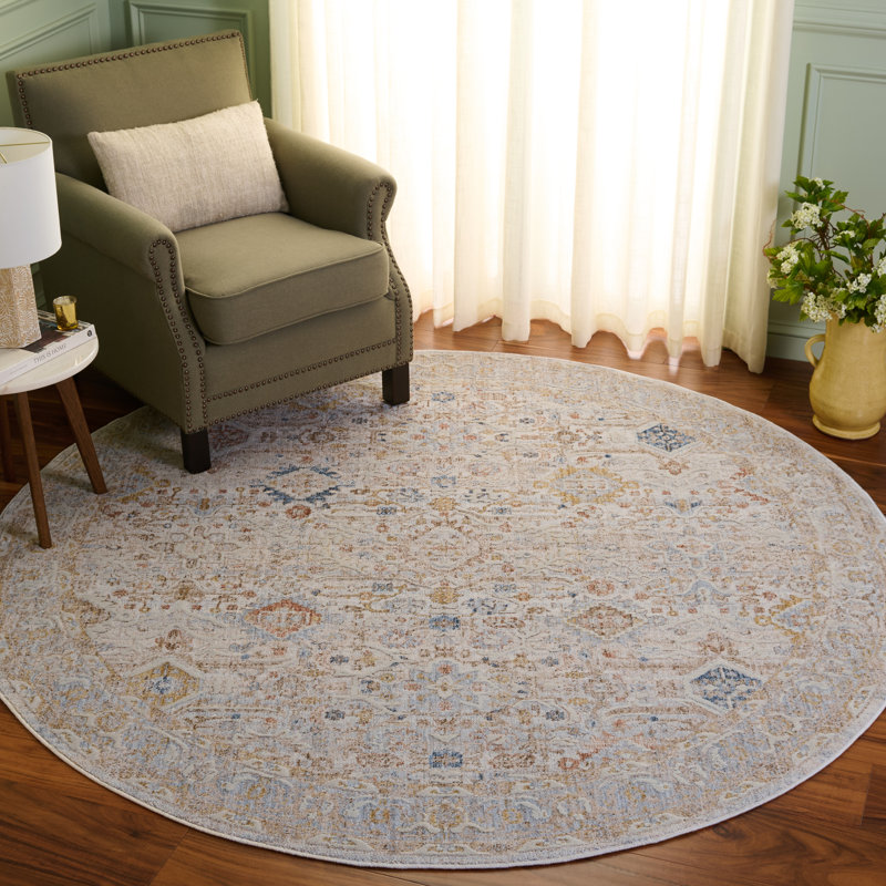 Scarlett 406 Performance Oriental Rug, Round 6'7"