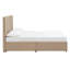 Lit plateforme tapissier avec rangement Cletus-1705430284