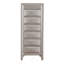 Commode pour femme 7 tiroirs Marilla G1503-LC, champagne argenté, solution de rangement durable et élégante pour les chambres à coucher modernes