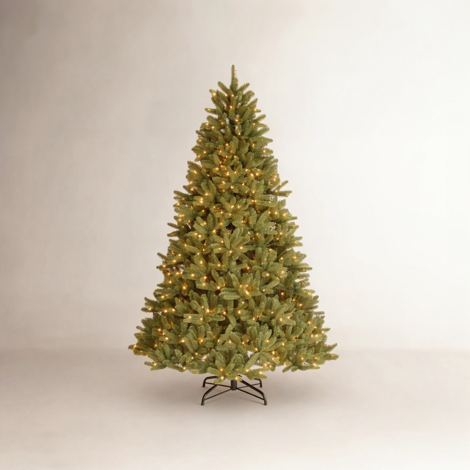 Pre-Lit Fir Christmas Tree, 9' H