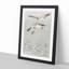 Wild Ducks in Flight by Ohara Koson - Framed Print-55612324-55612334
