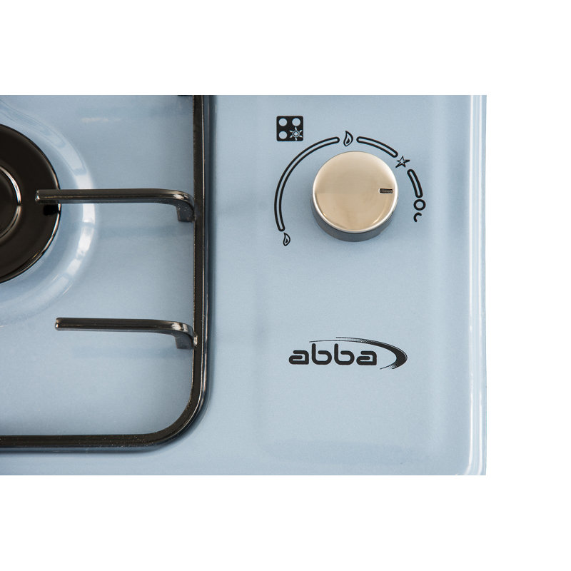 ABBA 23.7" 4 Burner Gas Cooktop, Blue 