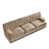 Velours brun clair