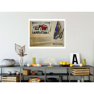 Amilcar Poster by Paolo Garretto - Giclee Print