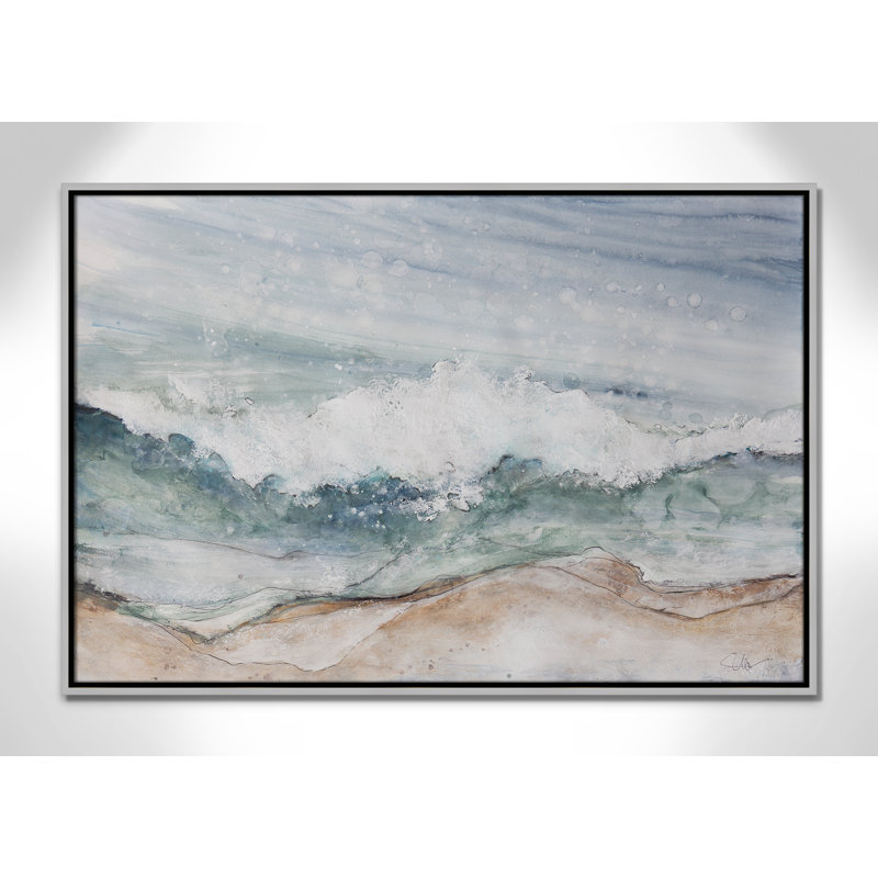 Morning Crush " Morning Crush " by Filippo Ioco, 25.5'' H x 37.5'' W x 2'' D, Silver Framed