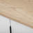 K&K 51" Fluted Kitchen Island With Drop Leaf, Farmhouse Accent Kitchen Island On Wheels With Internal Storage Rack, Rolling Kitchen Cart With Towel Rack For Kitchen, Dining Room, White Ash-2003048256