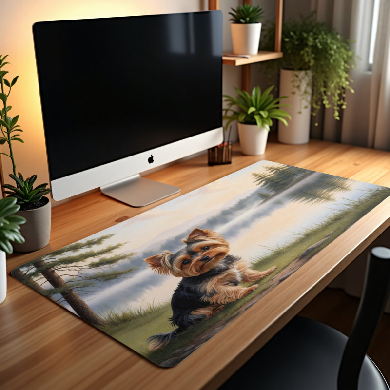 Polyester Desk Pad, 23.6x13.8