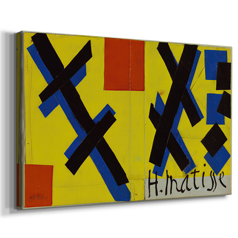 The Bees (Les Abeilles)-Henri Matisse-Gallery Wrapped Canvas-1948, 18 x 27
