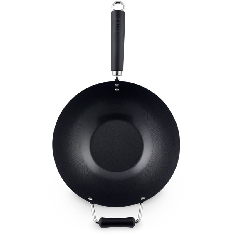 Ken Hom Carbon Steel Non Stick Wok Excellence, 31cm