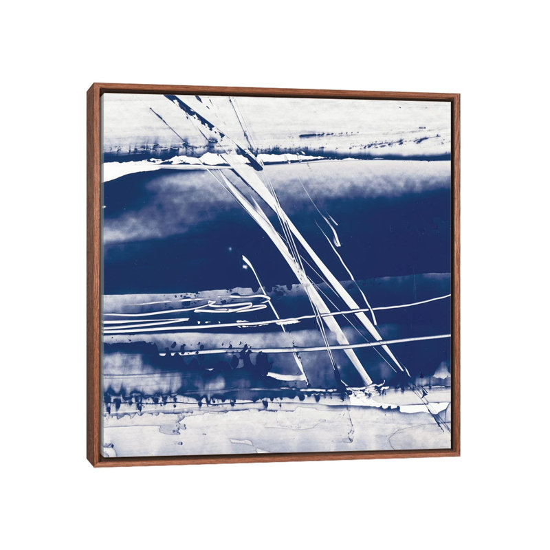 Reproduction d’art « alternant le courant II » par Ethan Harper, H 26 po x l 26 po x P 1,5 po, Pas de tapis