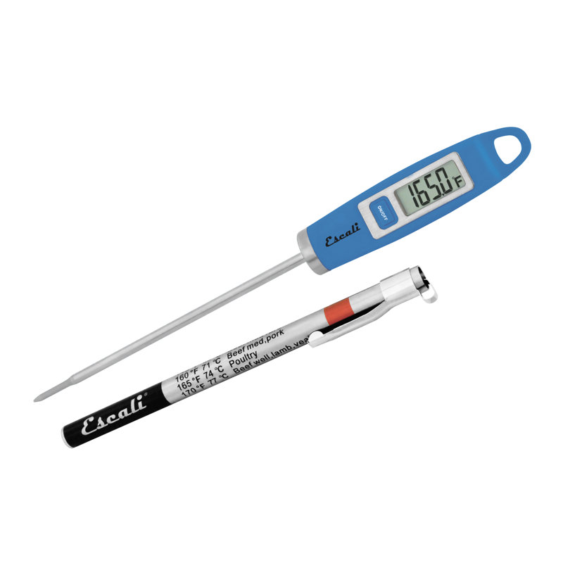 Thermomètre à viande numérique Escali Gourmet, Bleu