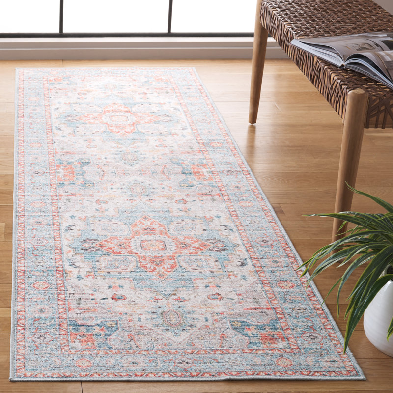 Roshaun Performance Machine Washable Oriental Rug, Runner 2'6" x 8'