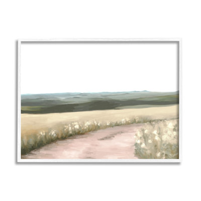 " Country Trail Scenery " by Amy Hall Painting Print