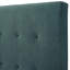Grand lit plateforme tapissier Modern