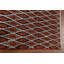 Tapis orange en laine noué à la main de conception unique 5 pi 8 po x 7 pi 11 po New Age